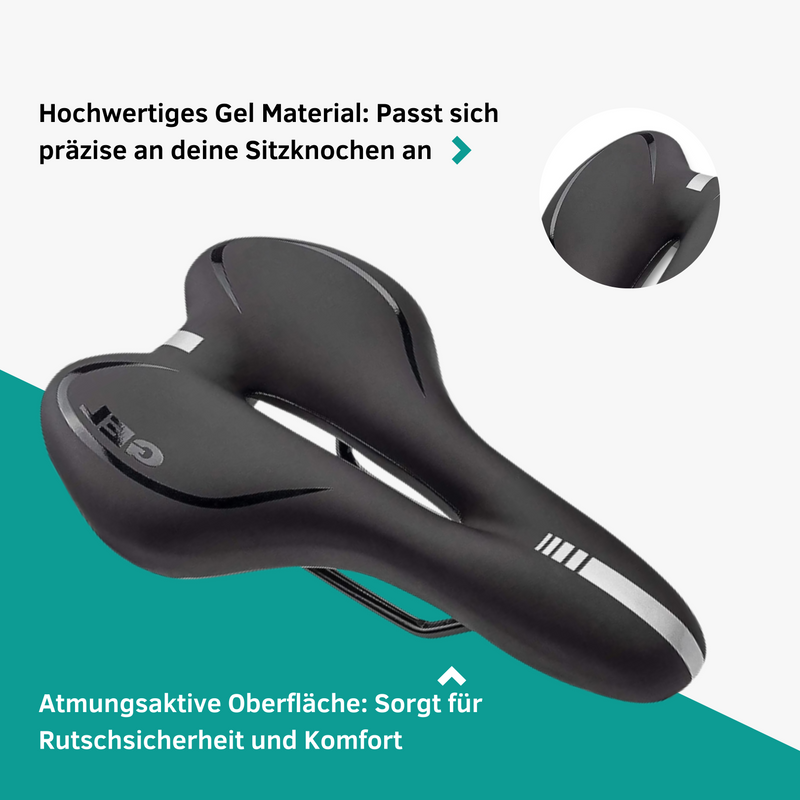 fahrradsattel zweiteilig Wolkensattel 2.0