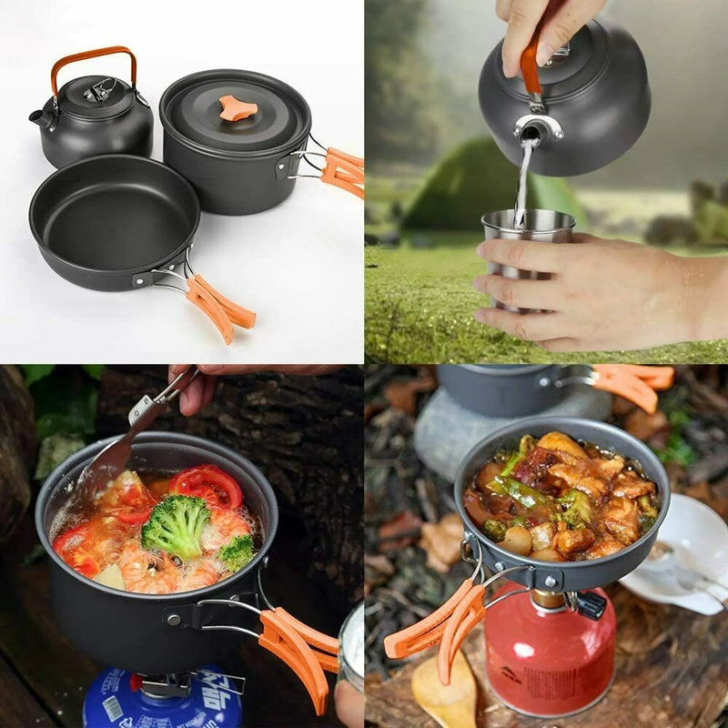 All-in-One Camping Kochset