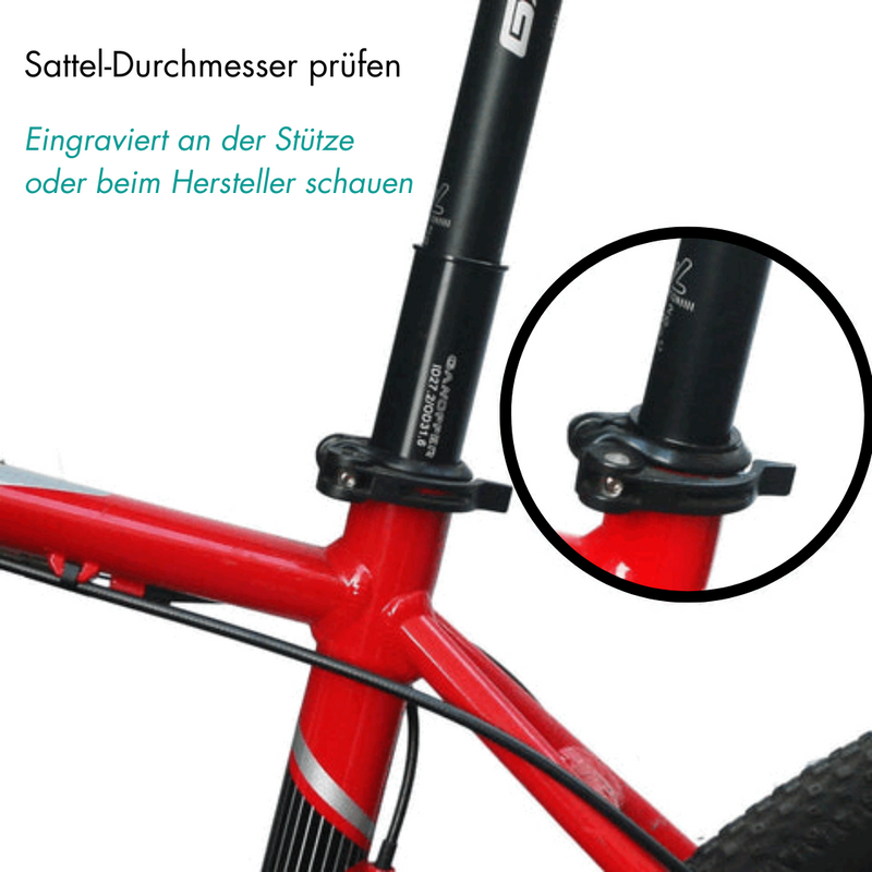 gefederte sattelstütze durchmesser AirRide
